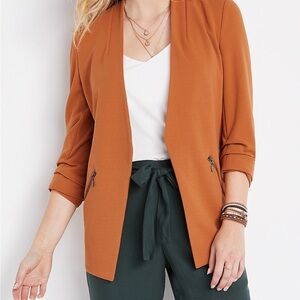 Maurices Rust Orange Blazer